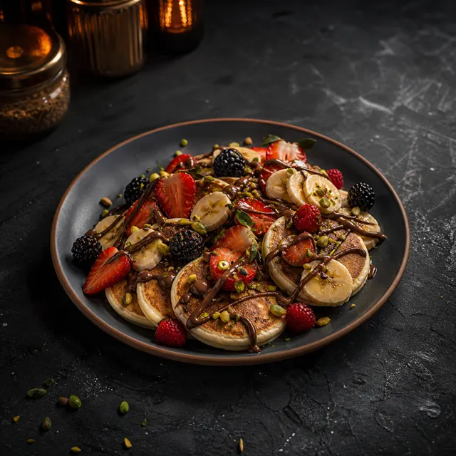 Fruit Mini Pancakes