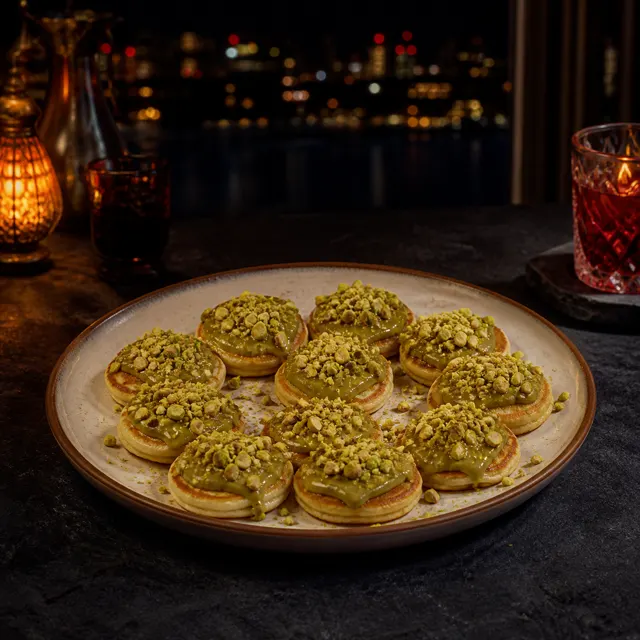 Pistachio Pancakes